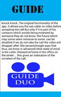 Guide for Google Duo New gönderen