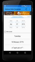 Hebrew Date Converter Affiche