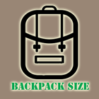 Backpack Size आइकन