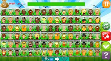 Monkey Link Match Game captura de pantalla 1