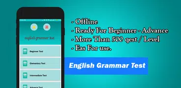 English Grammar Test [OFFLINE]