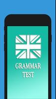 English Grammar Test plakat