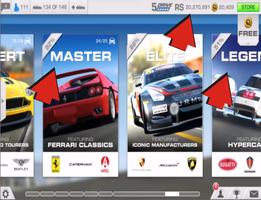 Cheat Real Racing 3 Full Serie اسکرین شاٹ 1