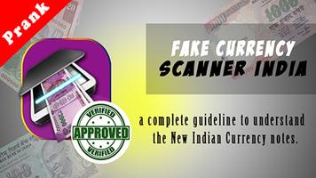 Fake Currency Scanner Prank poster