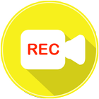 Screen video recorder with sound icon