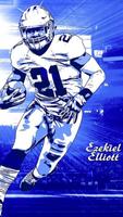 NFL 2018 : Ezekiel Elliott Wallpaper (HD) capture d'écran 1