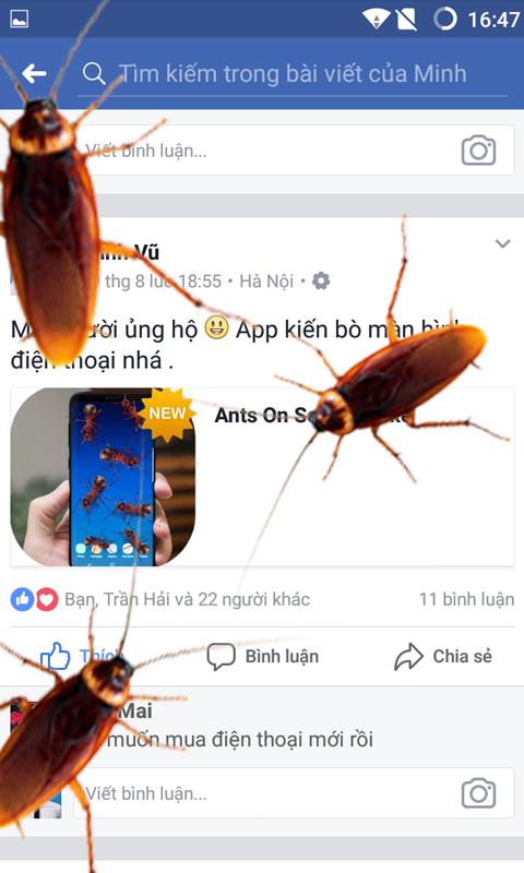 Cucaracha En La Pantalla For Android Apk Download