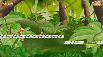 Monkey Run Banana jump screenshot 2