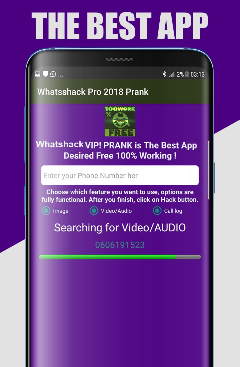 Whatsshack Pro 2018 Prank For Android Apk Download - download videoaudio search for messing around in roblox