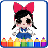 How To Color LOL Surprise Doll -lol ball pop 4