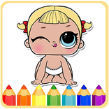 How To Color LOL Surprise Doll -lol ball pop 7