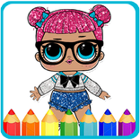 How To Color LOL Surprise Doll -lol ball pop 8