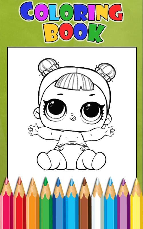 Gambar Mewarnai Lol Unicorn