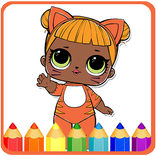 How To Color LOL Surprise Doll -lol ball pop 1