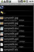 WebDavDroid Lite (Free) capture d'écran 1