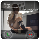 Prank incoming Call:Voice changer Prank Call icon