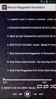 Musica Reggaeton Romantico スクリーンショット 1