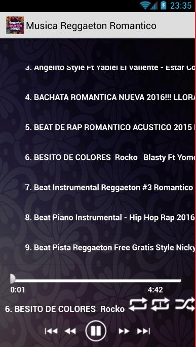 Musica Reggaeton Romantico For Android Apk Download