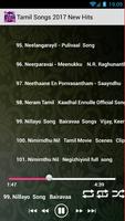 Tamil Songs 2017 / new hit mp3 capture d'écran 2