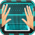 Hologram Keyboard Skin Virtual icône