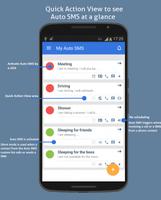 Auto SMS Reply syot layar 2