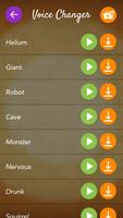 Voice Changer capture d'écran 3