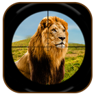 Caça africano Safari Lion ícone