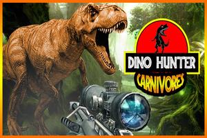 Dino Hunter Carnivores Sniper Affiche