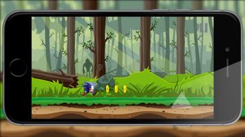 Super Sonic Run Game captura de pantalla 1