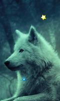 1 Schermata Wolves Night HD live wallpaper