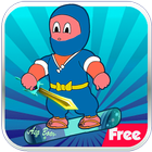 Ninja hattori skiing world ícone