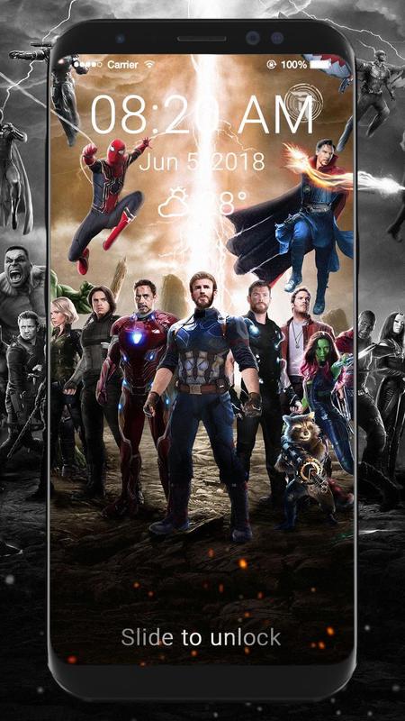 Avengers Infinity War Wallpapers Hd Lock Screen For Android Apk