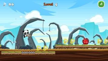 Baby Panda Running Games screenshot 2