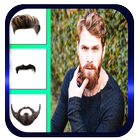 Men hair Mustache Styles PRO icône