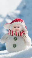 Snowman Baby Photo Montage Ekran Görüntüsü 2