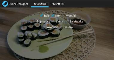 پوستر Sushi Designer