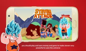 Steven Attack Adventure Affiche