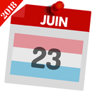 Calendrier Luxembourg 2018 APK