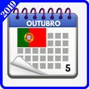 Calendário Portugal 2019 com feriados APK