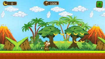 banana monkey-adventure jungle screenshot 2