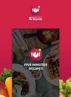 Poster Five minutes recipes