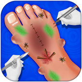 Kids Foot Doctor Hospital  icon