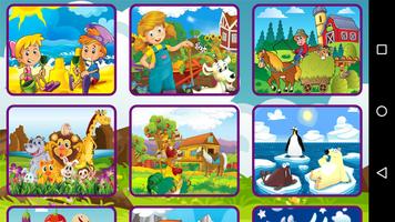 Cartoon Jigsaw Puzzle โปสเตอร์