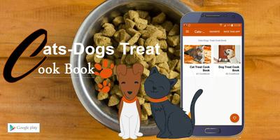 پوستر Cats Dogs Treat CookBook