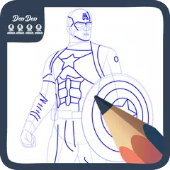 download How Draw Captain America APK
