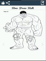 How Draw Hulk Affiche