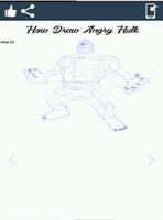 How Draw Hulk capture d'écran 2