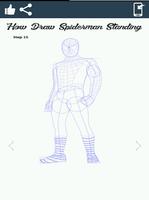 برنامه‌نما How Draw Spiderman عکس از صفحه