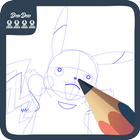 How Draw Pikachu icône