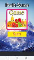 Fruits Matching Game Affiche